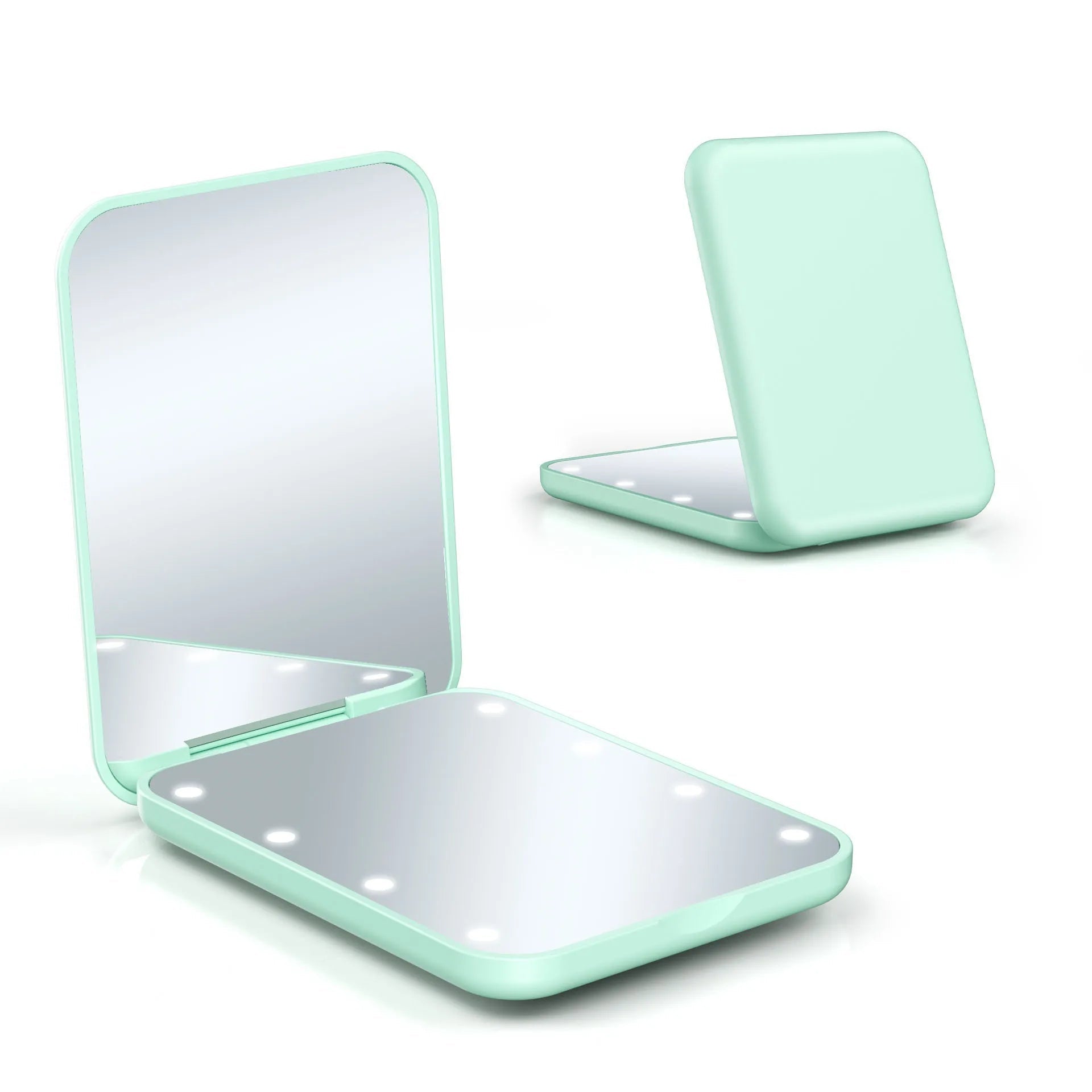 Mini Miroir de Maquillage LED — Lumineux, Portable, Grossissant - FATAONMini Miroir de Maquillage LED — Lumineux, Portable, GrossissantBeauté femmeFATAON