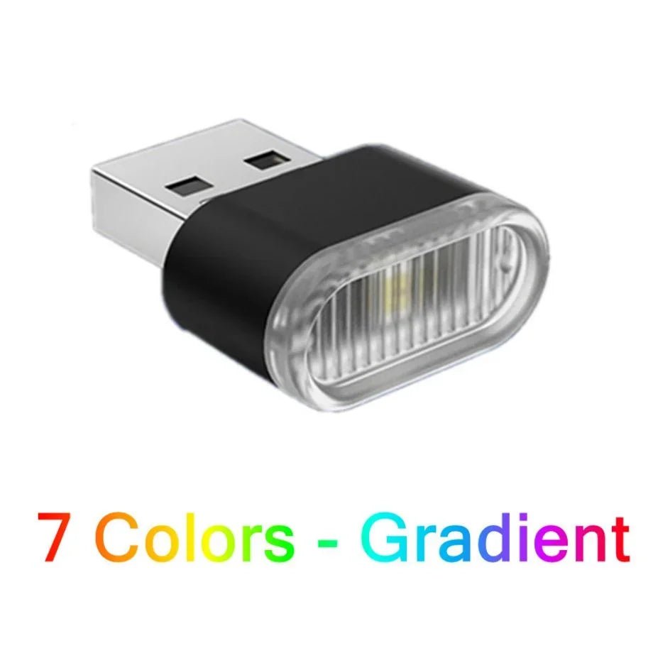 Mini USB LED lumières d'ambiance voiture intérieur néon lampe décorative éclairage de secours universel PC Portable Plug and Play - FATAONMini USB LED lumières d'ambiance voiture intérieur néon lampe décorative éclairage de secours universel PC Portable Plug and PlayAccessoire AutoFATAON