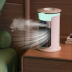 Mini ventilateur de climatiseur Portable USB, silencieux, pour chambre, maison, Camping, humidificateur, brume d'eau, ventilateur de refroidissement, lampe de nuit, refroidisseur d'air - FATAONMini ventilateur de climatiseur Portable USB, silencieux, pour chambre, maison, Camping, humidificateur, brume d'eau, ventilateur de refroidissement, lampe de nuit, refroidisseur d'airSolutions MaisonFATAON