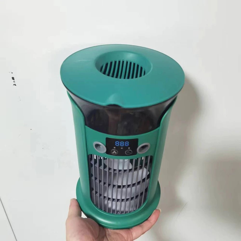 Mini ventilateur de climatiseur Portable USB, silencieux, pour chambre, maison, Camping, humidificateur, brume d'eau, ventilateur de refroidissement, lampe de nuit, refroidisseur d'air - FATAONMini ventilateur de climatiseur Portable USB, silencieux, pour chambre, maison, Camping, humidificateur, brume d'eau, ventilateur de refroidissement, lampe de nuit, refroidisseur d'airSolutions MaisonFATAON