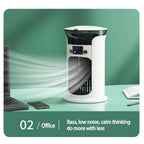 Mini ventilateur de climatiseur Portable USB, silencieux, pour chambre, maison, Camping, humidificateur, brume d'eau, ventilateur de refroidissement, lampe de nuit, refroidisseur d'air - FATAONMini ventilateur de climatiseur Portable USB, silencieux, pour chambre, maison, Camping, humidificateur, brume d'eau, ventilateur de refroidissement, lampe de nuit, refroidisseur d'airSolutions MaisonFATAON