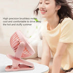 Mini ventilateur portatif à pince à main, chargeur USB, ventilateur électrique silencieux de bureau, haute qualité, dortoir d'étudiants, petits ventilateurs de refroidissement - FATAONMini ventilateur portatif à pince à main, chargeur USB, ventilateur électrique silencieux de bureau, haute qualité, dortoir d'étudiants, petits ventilateurs de refroidissementMaison & BricolageFATAON