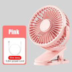 Mini ventilateur portatif à pince à main, chargeur USB, ventilateur électrique silencieux de bureau, haute qualité, dortoir d'étudiants, petits ventilateurs de refroidissement - FATAONMini ventilateur portatif à pince à main, chargeur USB, ventilateur électrique silencieux de bureau, haute qualité, dortoir d'étudiants, petits ventilateurs de refroidissementMaison & BricolageFATAON