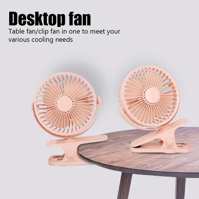 Mini ventilateur portatif à pince à main, chargeur USB, ventilateur électrique silencieux de bureau, haute qualité, dortoir d'étudiants, petits ventilateurs de refroidissement - FATAONMini ventilateur portatif à pince à main, chargeur USB, ventilateur électrique silencieux de bureau, haute qualité, dortoir d'étudiants, petits ventilateurs de refroidissementMaison & BricolageFATAON