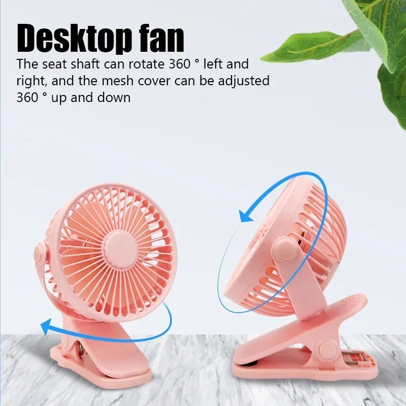 Mini ventilateur portatif à pince à main, chargeur USB, ventilateur électrique silencieux de bureau, haute qualité, dortoir d'étudiants, petits ventilateurs de refroidissement - FATAONMini ventilateur portatif à pince à main, chargeur USB, ventilateur électrique silencieux de bureau, haute qualité, dortoir d'étudiants, petits ventilateurs de refroidissementMaison & BricolageFATAON