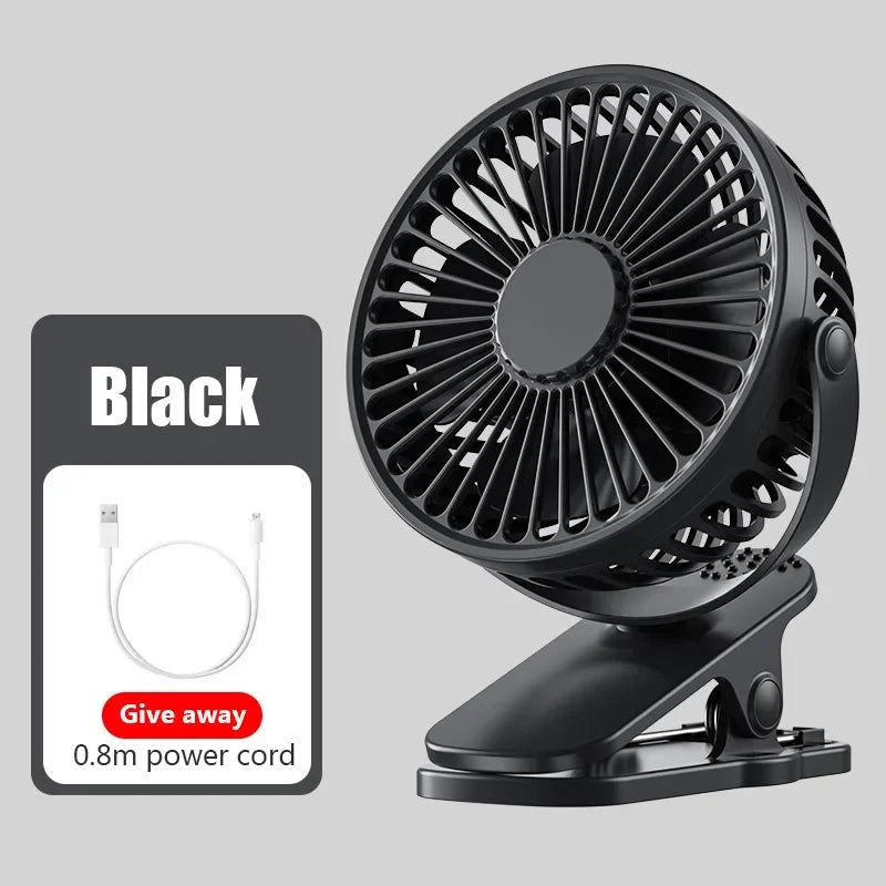 Mini ventilateur portatif à pince à main, chargeur USB, ventilateur électrique silencieux de bureau, haute qualité, dortoir d'étudiants, petits ventilateurs de refroidissement - FATAONMini ventilateur portatif à pince à main, chargeur USB, ventilateur électrique silencieux de bureau, haute qualité, dortoir d'étudiants, petits ventilateurs de refroidissementMaison & BricolageFATAON