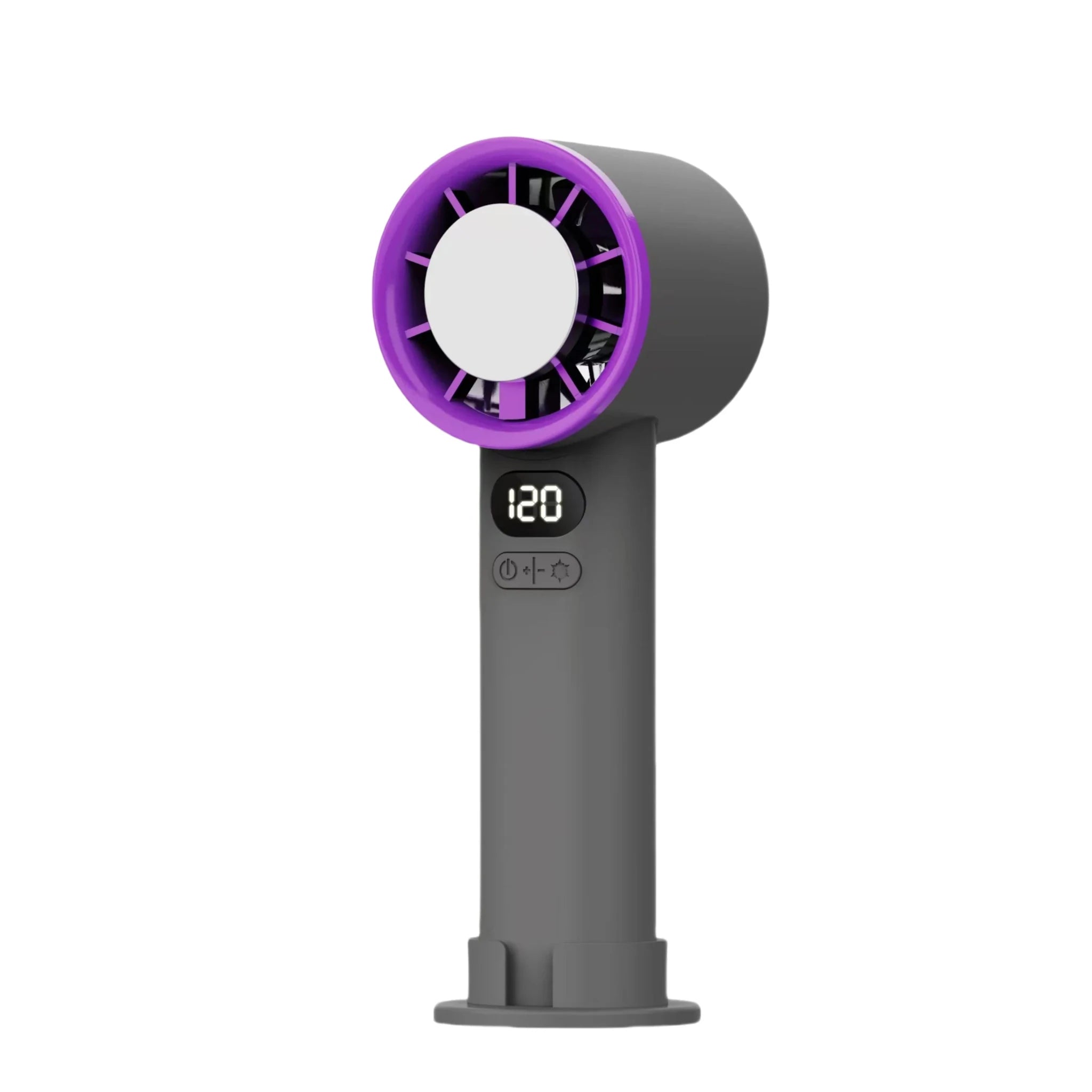 Mini ventilateur portatif sans pales, 120 vitesses, rechargeable, refroidissement instantané avec mode glace, pour hommes et femmes, nouveau - FATAONMini ventilateur portatif sans pales, 120 vitesses, rechargeable, refroidissement instantané avec mode glace, pour hommes et femmes, nouveauTechnologie IntelligenteFATAON