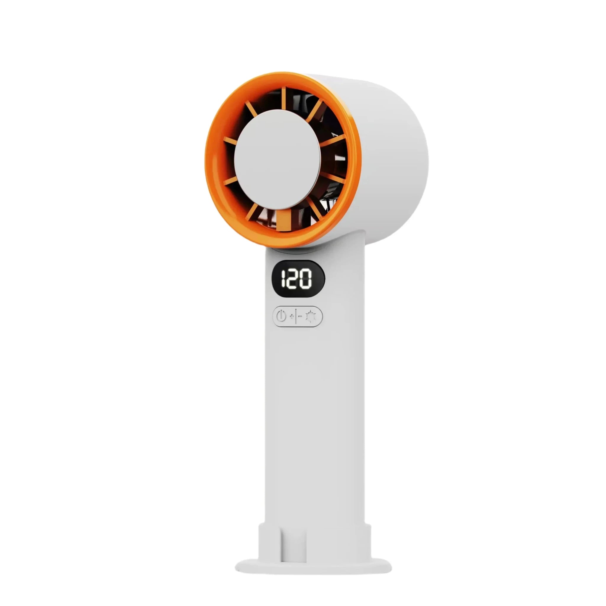 Mini ventilateur portatif sans pales, 120 vitesses, rechargeable, refroidissement instantané avec mode glace, pour hommes et femmes, nouveau - FATAONMini ventilateur portatif sans pales, 120 vitesses, rechargeable, refroidissement instantané avec mode glace, pour hommes et femmes, nouveauTechnologie IntelligenteFATAON