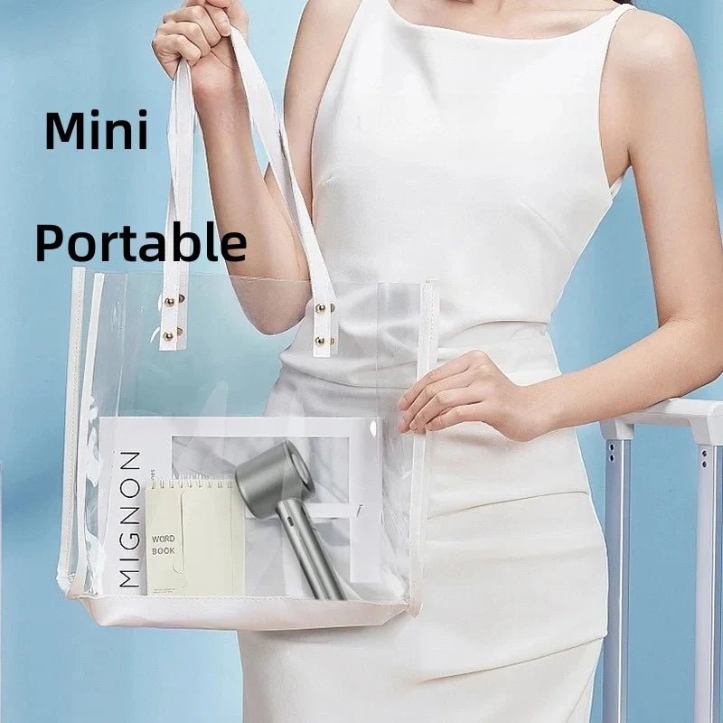 Mini ventilateur portatif sans pales, 120 vitesses, rechargeable, refroidissement instantané avec mode glace, pour hommes et femmes, nouveau - FATAONMini ventilateur portatif sans pales, 120 vitesses, rechargeable, refroidissement instantané avec mode glace, pour hommes et femmes, nouveauTechnologie IntelligenteFATAON