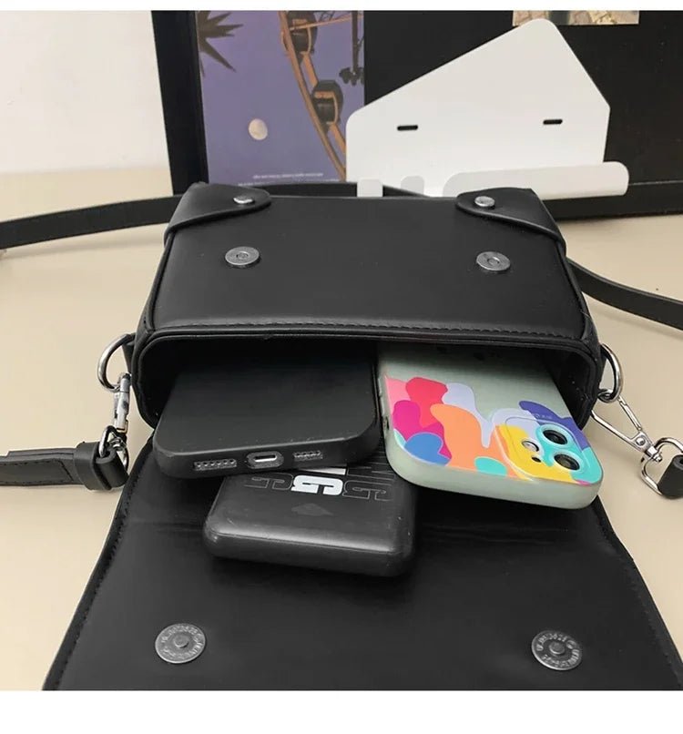 Minimalist Unisex Shoulder Bag Fashionable PU Leather Crossbody Bags Small Flip Style Messenger Bags for Women Designer Handbag - FATAONMinimalist Unisex Shoulder Bag Fashionable PU Leather Crossbody Bags Small Flip Style Messenger Bags for Women Designer HandbagMode & AccessoiresFATAON
