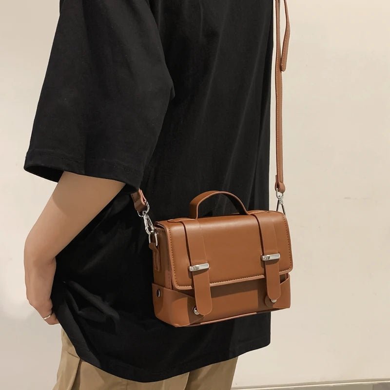 Minimalist Unisex Shoulder Bag Fashionable PU Leather Crossbody Bags Small Flip Style Messenger Bags for Women Designer Handbag - FATAONMinimalist Unisex Shoulder Bag Fashionable PU Leather Crossbody Bags Small Flip Style Messenger Bags for Women Designer HandbagMode & AccessoiresFATAON