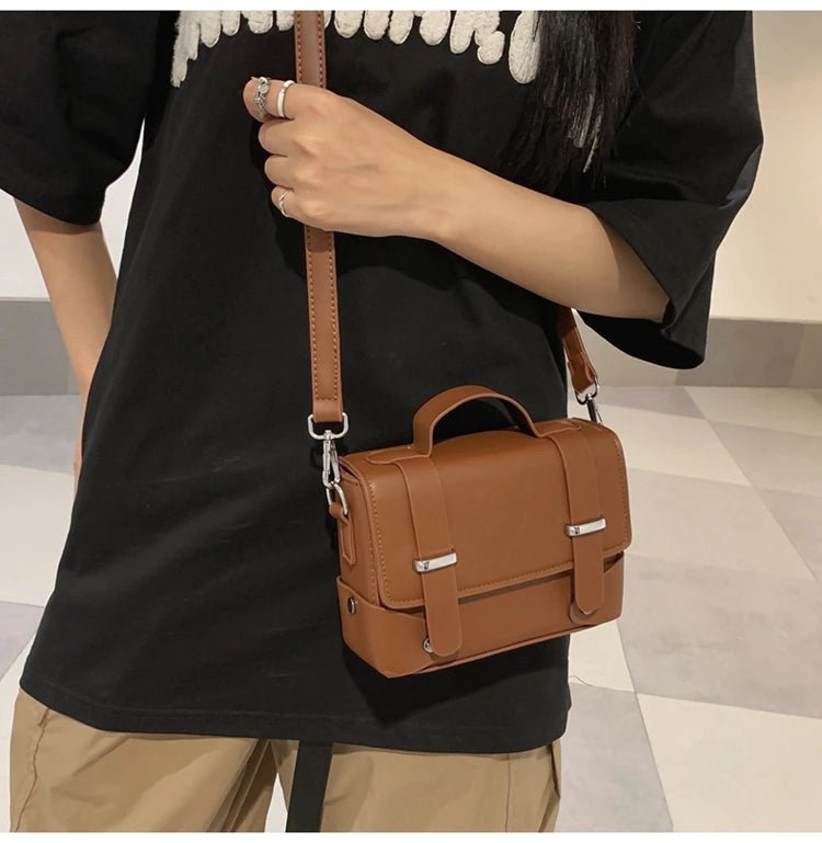 Minimalist Unisex Shoulder Bag Fashionable PU Leather Crossbody Bags Small Flip Style Messenger Bags for Women Designer Handbag - FATAONMinimalist Unisex Shoulder Bag Fashionable PU Leather Crossbody Bags Small Flip Style Messenger Bags for Women Designer HandbagMode & AccessoiresFATAON