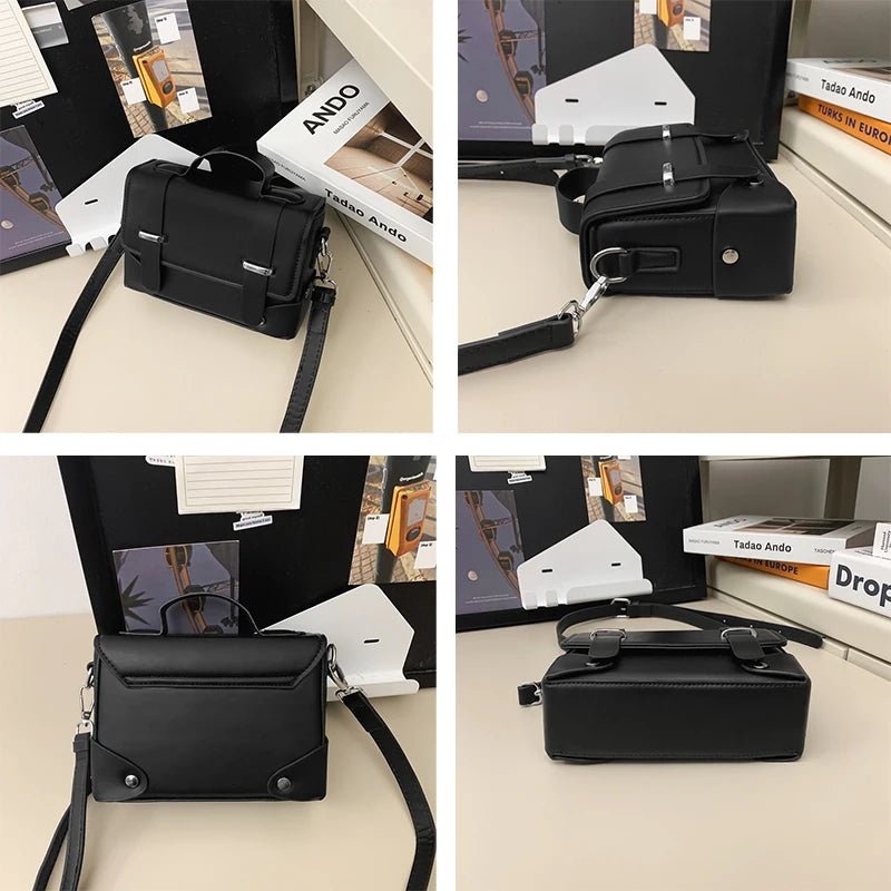 Minimalist Unisex Shoulder Bag Fashionable PU Leather Crossbody Bags Small Flip Style Messenger Bags for Women Designer Handbag - FATAONMinimalist Unisex Shoulder Bag Fashionable PU Leather Crossbody Bags Small Flip Style Messenger Bags for Women Designer HandbagMode & AccessoiresFATAON