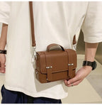 Minimalist Unisex Shoulder Bag Fashionable PU Leather Crossbody Bags Small Flip Style Messenger Bags for Women Designer Handbag - FATAONMinimalist Unisex Shoulder Bag Fashionable PU Leather Crossbody Bags Small Flip Style Messenger Bags for Women Designer HandbagMode & AccessoiresFATAON