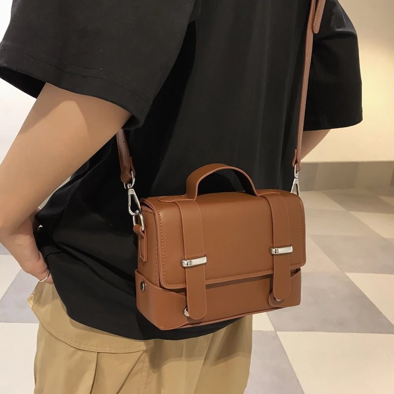 Minimalist Unisex Shoulder Bag Fashionable PU Leather Crossbody Bags Small Flip Style Messenger Bags for Women Designer Handbag - FATAONMinimalist Unisex Shoulder Bag Fashionable PU Leather Crossbody Bags Small Flip Style Messenger Bags for Women Designer HandbagMode & AccessoiresFATAON