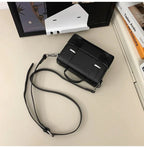 Minimalist Unisex Shoulder Bag Fashionable PU Leather Crossbody Bags Small Flip Style Messenger Bags for Women Designer Handbag - FATAONMinimalist Unisex Shoulder Bag Fashionable PU Leather Crossbody Bags Small Flip Style Messenger Bags for Women Designer HandbagMode & AccessoiresFATAON