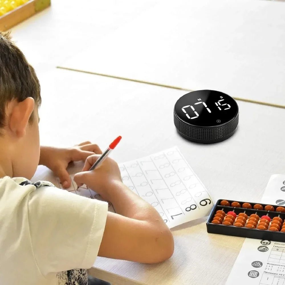Minuteur de cuisine numérique 1/2 minute, magnétique, visuel, grand écran LED, rappel pour enfants, cuisson et fitness, compte à rebours - FATAONMinuteur de cuisine numérique 1/2 minute, magnétique, visuel, grand écran LED, rappel pour enfants, cuisson et fitness, compte à reboursSolutions MaisonFATAON