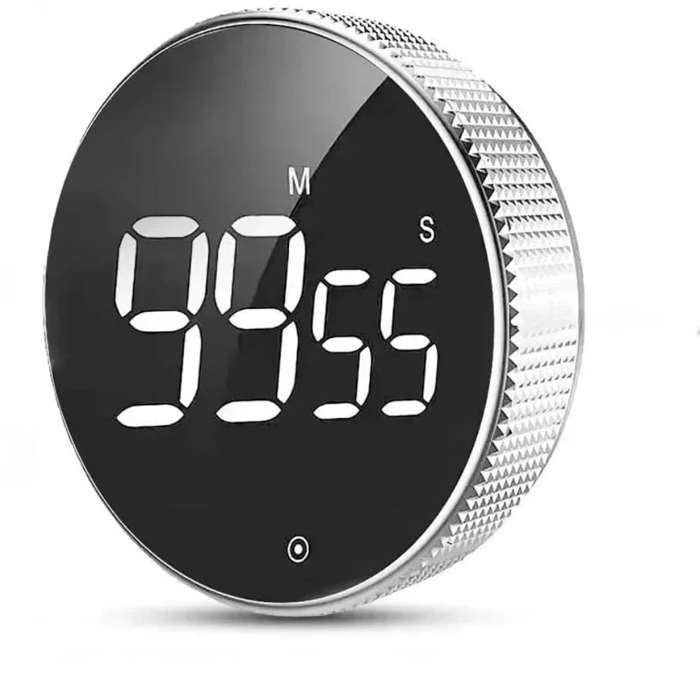 Minuteur de cuisine numérique 1/2 minute, magnétique, visuel, grand écran LED, rappel pour enfants, cuisson et fitness, compte à rebours - FATAONMinuteur de cuisine numérique 1/2 minute, magnétique, visuel, grand écran LED, rappel pour enfants, cuisson et fitness, compte à reboursSolutions MaisonFATAON