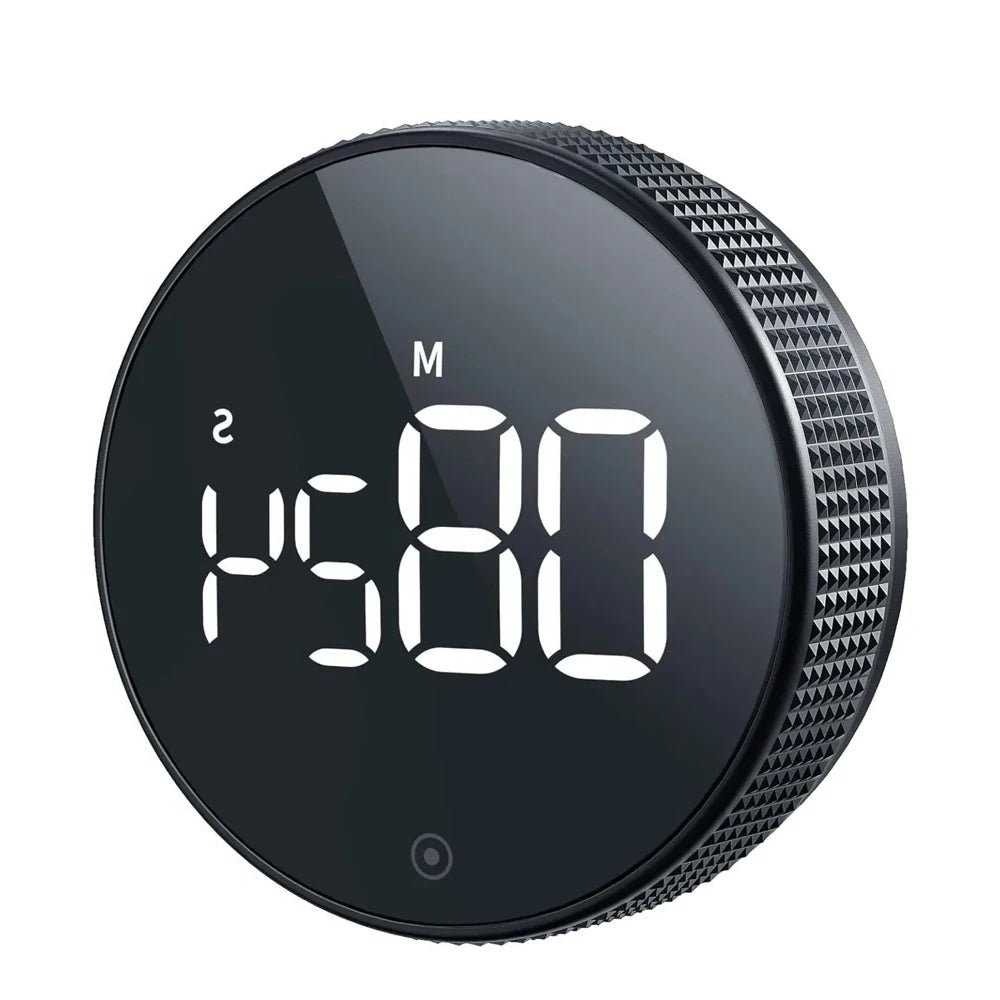 Minuteur de cuisine numérique 1/2 minute, magnétique, visuel, grand écran LED, rappel pour enfants, cuisson et fitness, compte à rebours - FATAONMinuteur de cuisine numérique 1/2 minute, magnétique, visuel, grand écran LED, rappel pour enfants, cuisson et fitness, compte à reboursSolutions MaisonFATAON