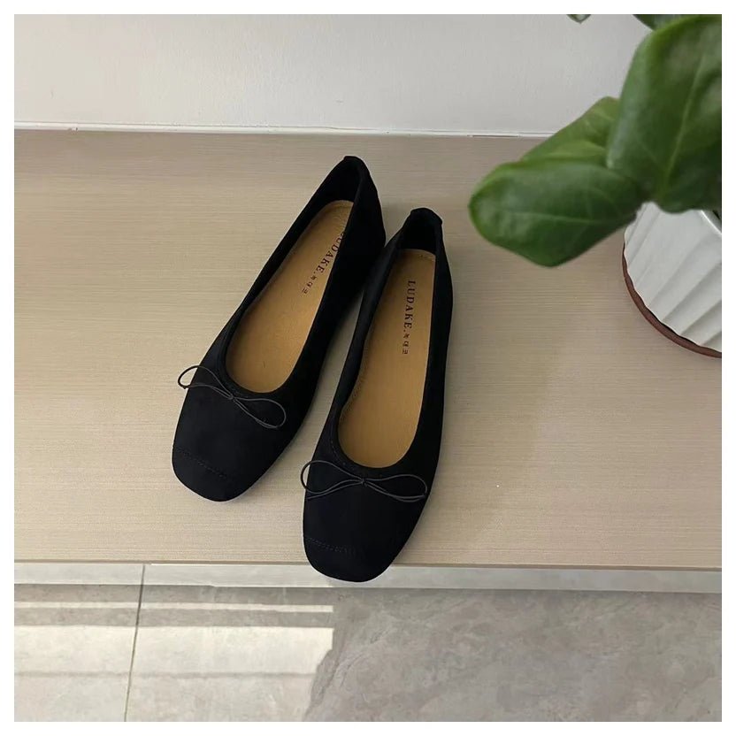 Mocassins ronds décontractés pour femmes, mocassins à enfiler, chaussures plates pour femmes, nœud papillon, ballerine douce, document Candy, mode - FATAONMocassins ronds décontractés pour femmes, mocassins à enfiler, chaussures plates pour femmes, nœud papillon, ballerine douce, document Candy, modeMode FemmeFATAON