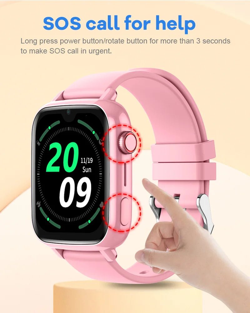 Montre connectée 4G, GPS, WIFI, appel vidéo, application SOS, téléchargement, caméra, moniteur, localisation, téléphone - FATAONMontre connectée 4G, GPS, WIFI, appel vidéo, application SOS, téléchargement, caméra, moniteur, localisation, téléphoneProductivité & OrganisationFATAON