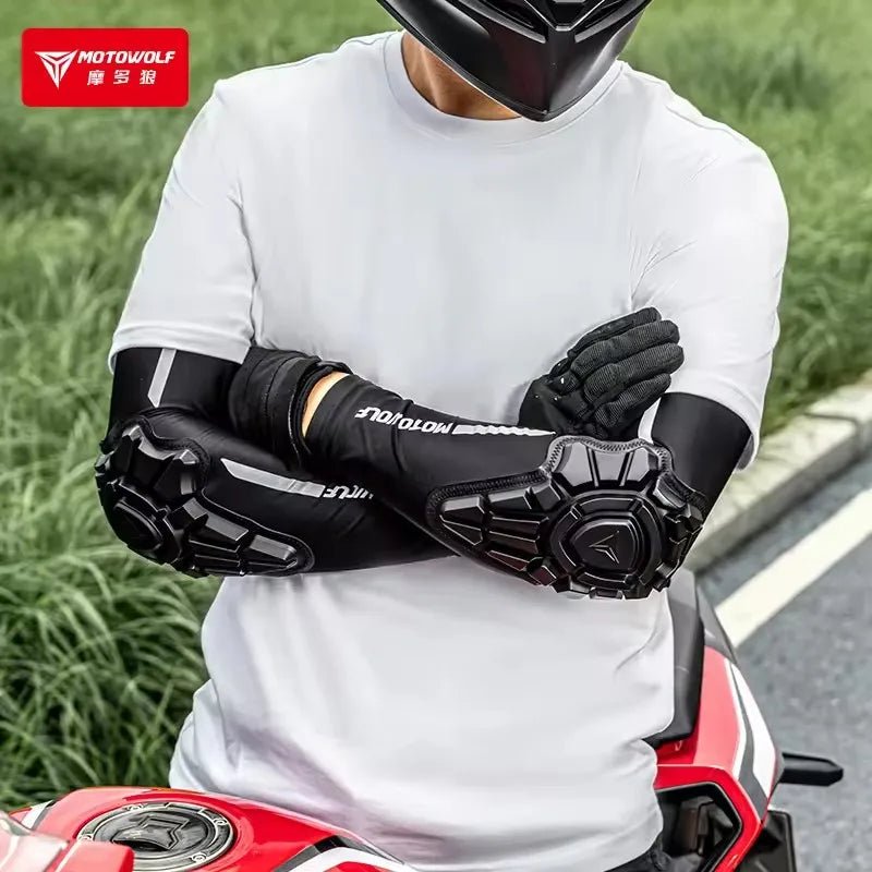MOTOWOLF été moto coudières vtt cyclisme coude Protection Motocross coudière protecteur BMX DH ATV motocycliste équipement - FATAONMOTOWOLF été moto coudières vtt cyclisme coude Protection Motocross coudière protecteur BMX DH ATV motocycliste équipementAccessoires MotoFATAON