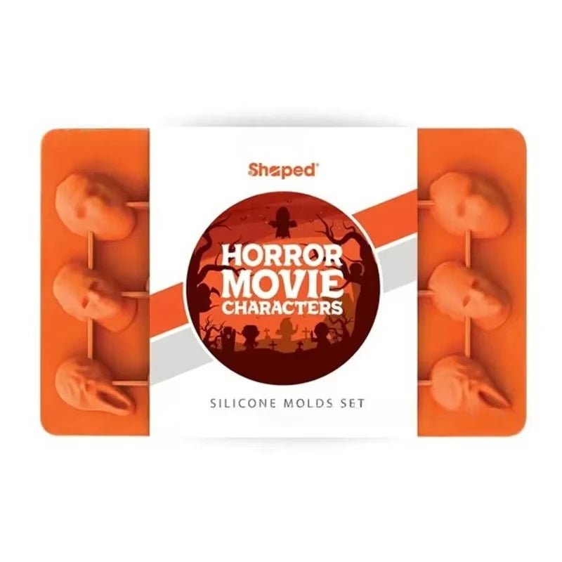 Moules de personnages de films d'horreur – Moules en silicone d'Halloween pour chocolat, bonbons, résine, artisanat – Icônes de films effrayants 3D pour fête Trea - FATAONMoules de personnages de films d'horreur – Moules en silicone d'Halloween pour chocolat, bonbons, résine, artisanat – Icônes de films effrayants 3D pour fête TreaSolutions MaisonFATAON