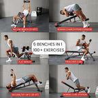 Multi-Functional FID Weight Bench for Full All-In-One Body Workout shop_name#Fitness & SportFATAON