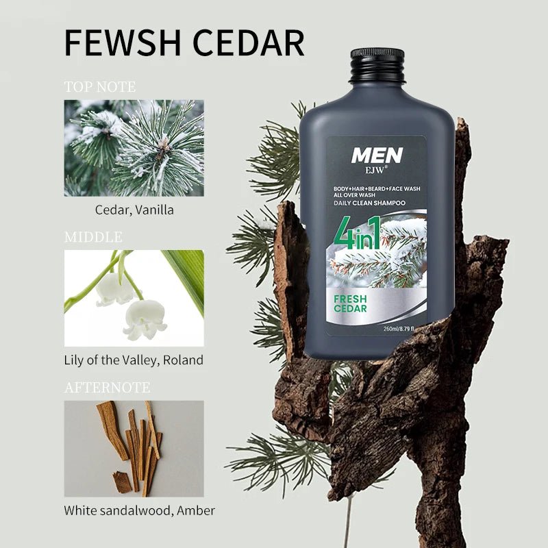 Nettoyant 4-en-1 pour le corps, les cheveux, la barbe et le visage pour hommes - Hydrate la peau, la barbe et les cheveux toute la journée, renforce les cheveux et la barbe, cadeau pour lui. - FATAONNettoyant 4-en-1 pour le corps, les cheveux, la barbe et le visage pour hommes - Hydrate la peau, la barbe et les cheveux toute la journée, renforce les cheveux et la barbe, cadeau pour lui.Beauté HommeFATAON