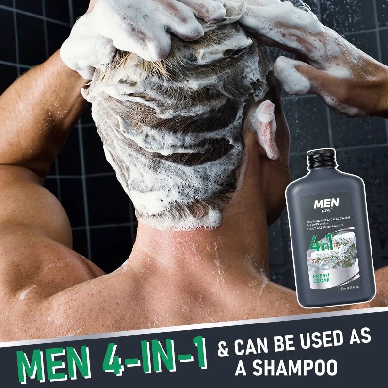 Nettoyant 4-en-1 pour le corps, les cheveux, la barbe et le visage pour hommes - Hydrate la peau, la barbe et les cheveux toute la journée, renforce les cheveux et la barbe, cadeau pour lui. - FATAONNettoyant 4-en-1 pour le corps, les cheveux, la barbe et le visage pour hommes - Hydrate la peau, la barbe et les cheveux toute la journée, renforce les cheveux et la barbe, cadeau pour lui.Beauté HommeFATAON