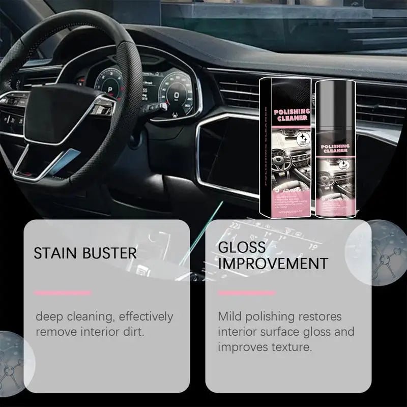 Nettoyant de polissage intérieur de voiture 100ml, Spray de détail de siège en cuir de voiture, nettoyant d'intérieur de protection, nettoyant de détail de voiture - FATAONNettoyant de polissage intérieur de voiture 100ml, Spray de détail de siège en cuir de voiture, nettoyant d'intérieur de protection, nettoyant de détail de voitureAccessoire AutoFATAON