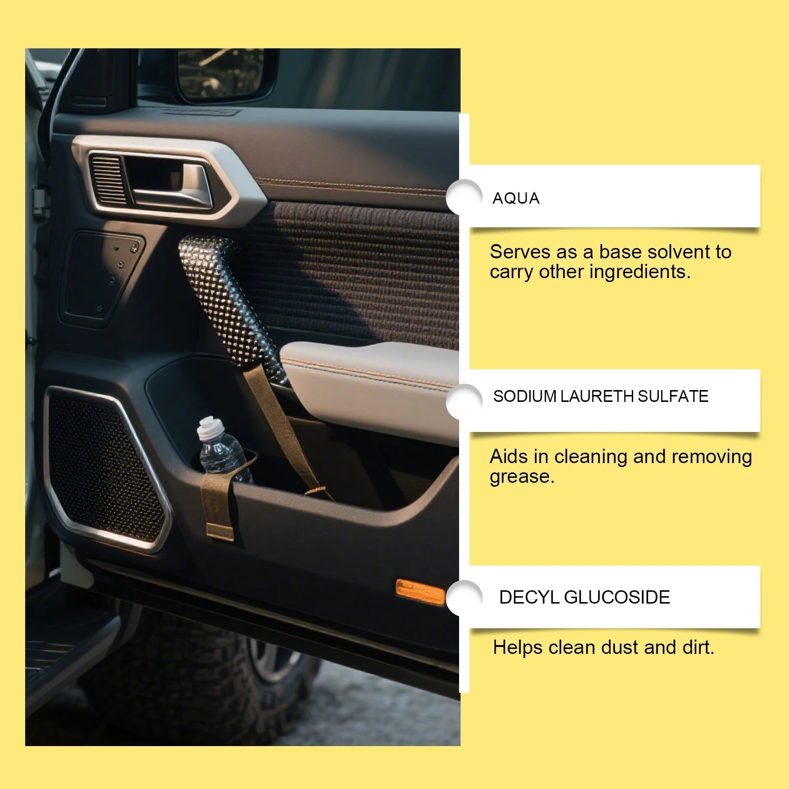 Nettoyant pour intérieur de voiture, élimine efficacement les taches de graisse de la poussière, nettoie les vernis du tableau de bord intérieur améliore la brillance, Agent de rénovation - FATAONNettoyant pour intérieur de voiture, élimine efficacement les taches de graisse de la poussière, nettoie les vernis du tableau de bord intérieur améliore la brillance, Agent de rénovationAccessoire AutoFATAON
