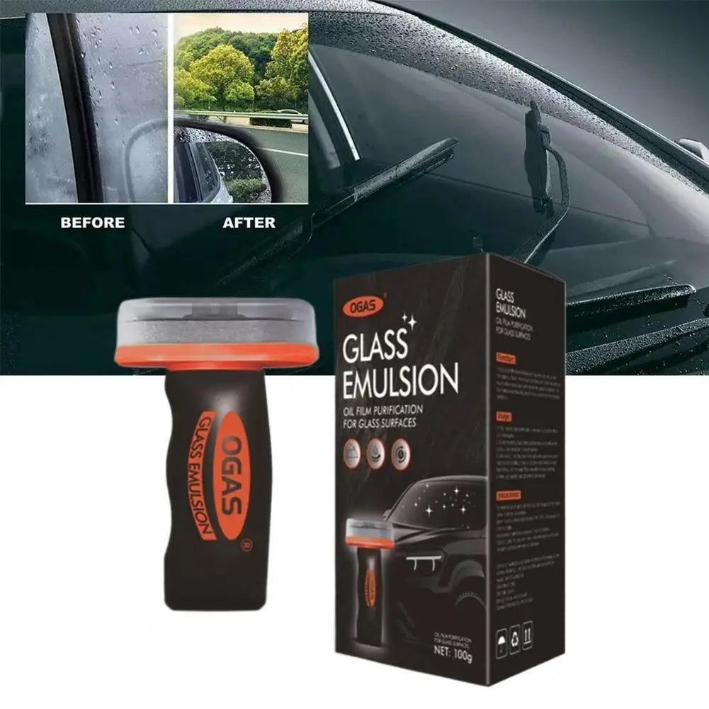Nettoyant pour pare-brise de voiture, élimine le film gras sur le verre, nettoie la saleté, nettoyant pour vitres de voiture, éponge de nettoyage pour vitres de voiture, brosse de nettoyage - FATAONNettoyant pour pare-brise de voiture, élimine le film gras sur le verre, nettoie la saleté, nettoyant pour vitres de voiture, éponge de nettoyage pour vitres de voiture, brosse de nettoyageAccessoire AutoFATAON