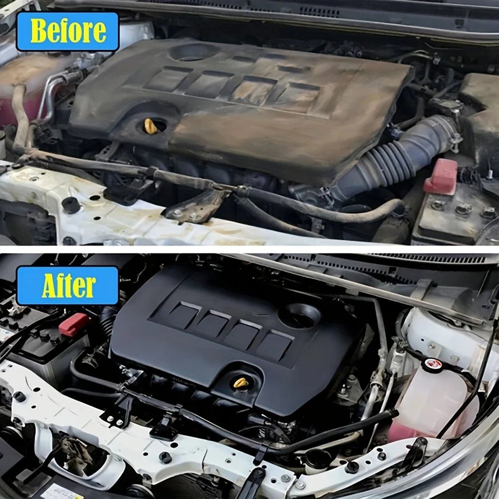 Nettoyeur de baie de moteur de voiture, restaurateur, produit de nettoyage de décontamination puissant pour compartiment moteur, produit de polissage de nettoyage de voiture - FATAONNettoyeur de baie de moteur de voiture, restaurateur, produit de nettoyage de décontamination puissant pour compartiment moteur, produit de polissage de nettoyage de voitureAccessoire AutoFATAON