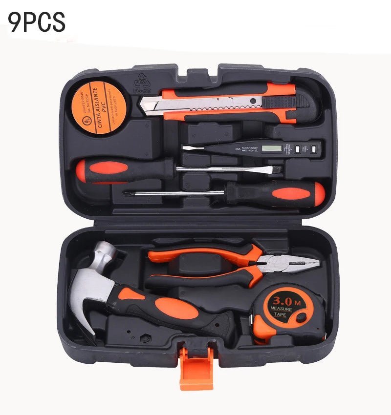 New Hardware Tool Set Combination Tool Set Multifunctional Household Use Manual Woodworking Toolbox Manual Repair Tool Sets - Fix & GoNew Hardware Tool Set Combination Tool Set Multifunctional Household Use Manual Woodworking Toolbox Manual Repair Tool SetsOutils & MesureFix & Go