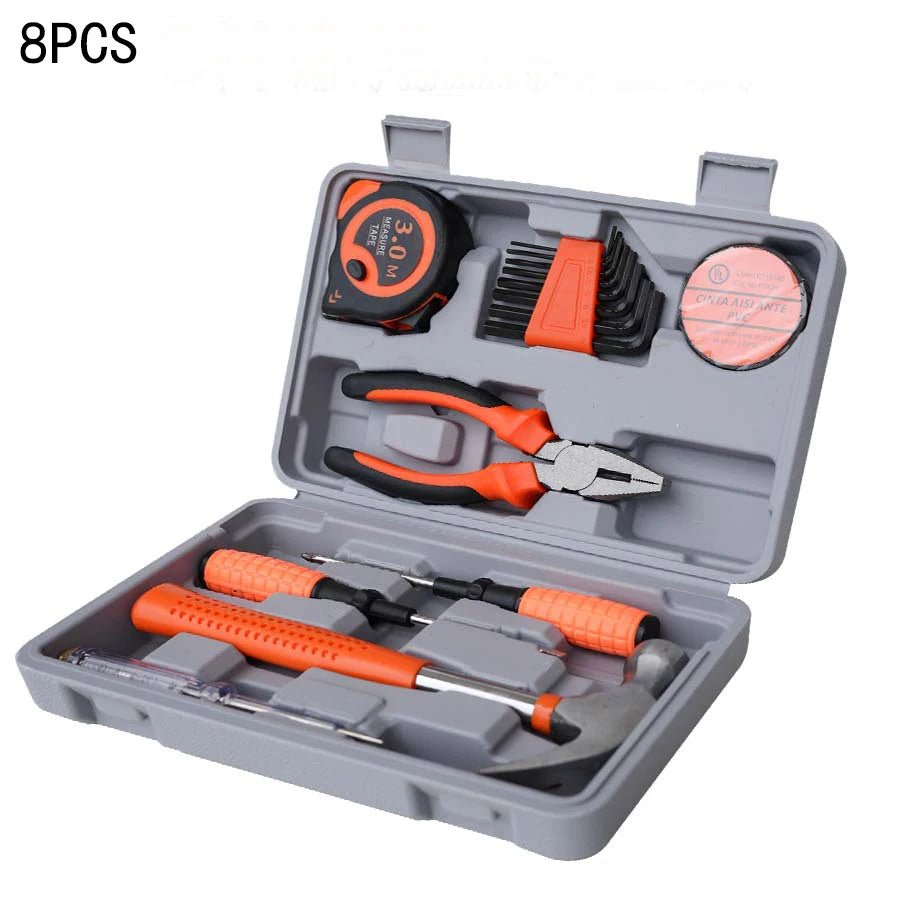 New Hardware Tool Set Combination Tool Set Multifunctional Household Use Manual Woodworking Toolbox Manual Repair Tool Sets - Fix & GoNew Hardware Tool Set Combination Tool Set Multifunctional Household Use Manual Woodworking Toolbox Manual Repair Tool SetsOutils & MesureFix & Go