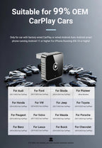 New Super Mini Carplay AI Box Wired to Wireless CarPlay&Android Auto 2in1 Box 5GHz WiFi5 for 99% Original Wired CarPlay/Auto Car - FATAONNew Super Mini Carplay AI Box Wired to Wireless CarPlay&Android Auto 2in1 Box 5GHz WiFi5 for 99% Original Wired CarPlay/Auto CarFATAON