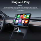 New Super Mini Carplay AI Box Wired to Wireless CarPlay&Android Auto 2in1 Box 5GHz WiFi5 for 99% Original Wired CarPlay/Auto Car - FATAONNew Super Mini Carplay AI Box Wired to Wireless CarPlay&Android Auto 2in1 Box 5GHz WiFi5 for 99% Original Wired CarPlay/Auto CarFATAON