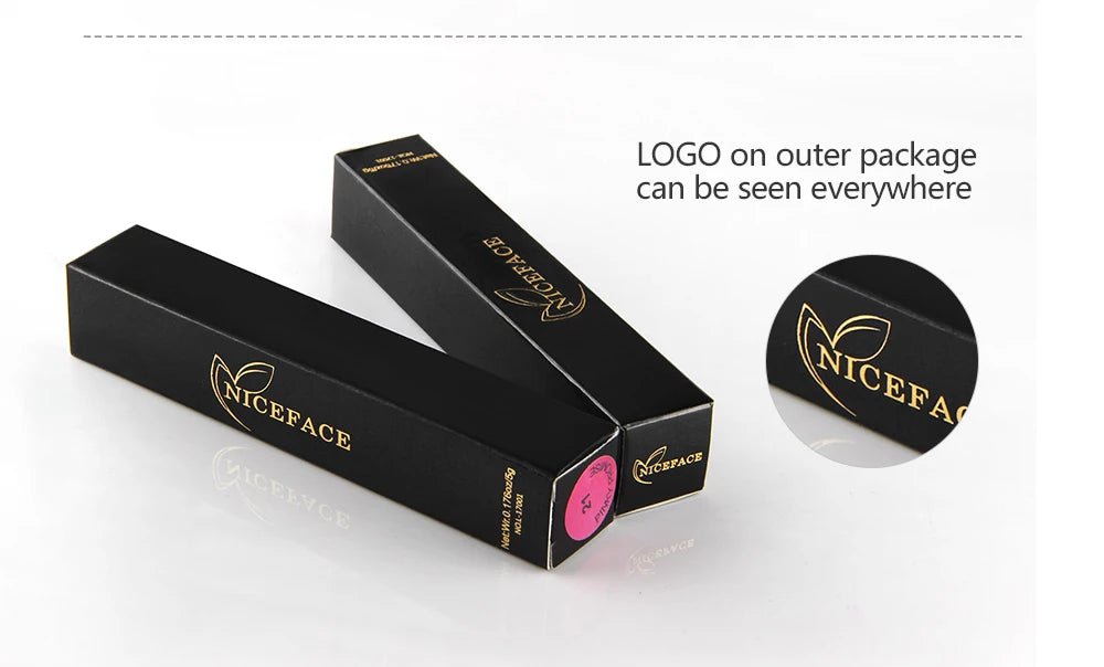 NICEFACE Nude Liquid Lipsticks Waterproof Velvet Matte Lip Gloss Long Lasting Non-stick Cup Lip Tint Makeup Pigment Cosmetics - FATAONNICEFACE Nude Liquid Lipsticks Waterproof Velvet Matte Lip Gloss Long Lasting Non-stick Cup Lip Tint Makeup Pigment CosmeticsBeauté femmeFATAON