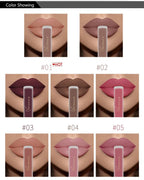 NICEFACE Nude Liquid Lipsticks Waterproof Velvet Matte Lip Gloss Long Lasting Non-stick Cup Lip Tint Makeup Pigment Cosmetics - FATAONNICEFACE Nude Liquid Lipsticks Waterproof Velvet Matte Lip Gloss Long Lasting Non-stick Cup Lip Tint Makeup Pigment CosmeticsBeauté femmeFATAON