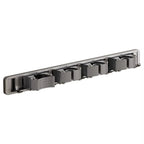 Non Perforated Mop Rack Iron Wall Mounted Mop Broom Storage Rack Home Storage and Storage Shelf Multi Scenario Use - Fix & GoNon Perforated Mop Rack Iron Wall Mounted Mop Broom Storage Rack Home Storage and Storage Shelf Multi Scenario UseFix & Go