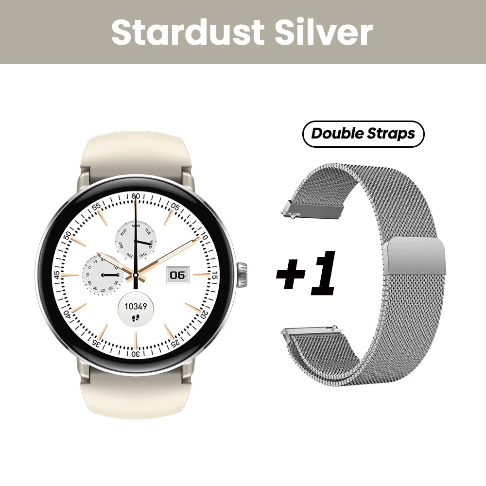 Nouveau 2026 Zeblaze LILY 2 appel vocal femme Smartwatch Double sangle 1.2 "HD AMOLED affichage surveillance de la santé sport montre intelligente - FATAONNouveau 2026 Zeblaze LILY 2 appel vocal femme Smartwatch Double sangle 1.2 "HD AMOLED affichage surveillance de la santé sport montre intelligenteTechnologie IntelligenteFATAON