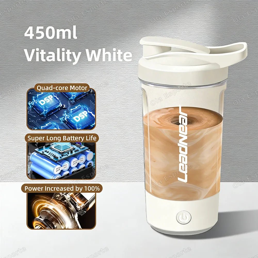 Nouveau : Bouteille mélangeuse automatique électrique pour protéines en poudre, shaker, mélangeur, bouteille à secouer, bouilloire à lait et café pour accessoires de cuisine - FATAONNouveau : Bouteille mélangeuse automatique électrique pour protéines en poudre, shaker, mélangeur, bouteille à secouer, bouilloire à lait et café pour accessoires de cuisineSolutions MaisonFATAON