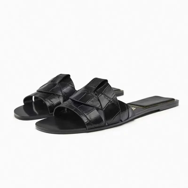 Nouveau créateur d'été femmes couleur unie pantoufles De mode Zapatos De Mujer chaussures pour femmes pantoufles femmes pantoufles femmes chaussures - FATAONNouveau créateur d'été femmes couleur unie pantoufles De mode Zapatos De Mujer chaussures pour femmes pantoufles femmes pantoufles femmes chaussuresMode FemmeFATAON