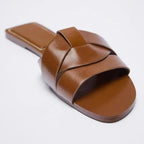 Nouveau créateur d'été femmes couleur unie pantoufles De mode Zapatos De Mujer chaussures pour femmes pantoufles femmes pantoufles femmes chaussures - FATAONNouveau créateur d'été femmes couleur unie pantoufles De mode Zapatos De Mujer chaussures pour femmes pantoufles femmes pantoufles femmes chaussuresMode FemmeFATAON