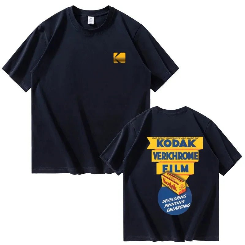 Nouveau T-shirt d'été pour homme Kodak 2026 — 100 % coton pur, imprimé, respirant, décontracté, confortable et tendance - FATAONNouveau T-shirt d'été pour homme Kodak 2026 — 100 % coton pur, imprimé, respirant, décontracté, confortable et tendanceMode HommeFATAON