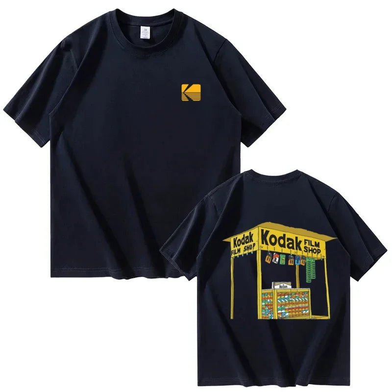 Nouveau T-shirt d'été pour homme Kodak 2026 — 100 % coton pur, imprimé, respirant, décontracté, confortable et tendance - FATAONNouveau T-shirt d'été pour homme Kodak 2026 — 100 % coton pur, imprimé, respirant, décontracté, confortable et tendanceMode HommeFATAON