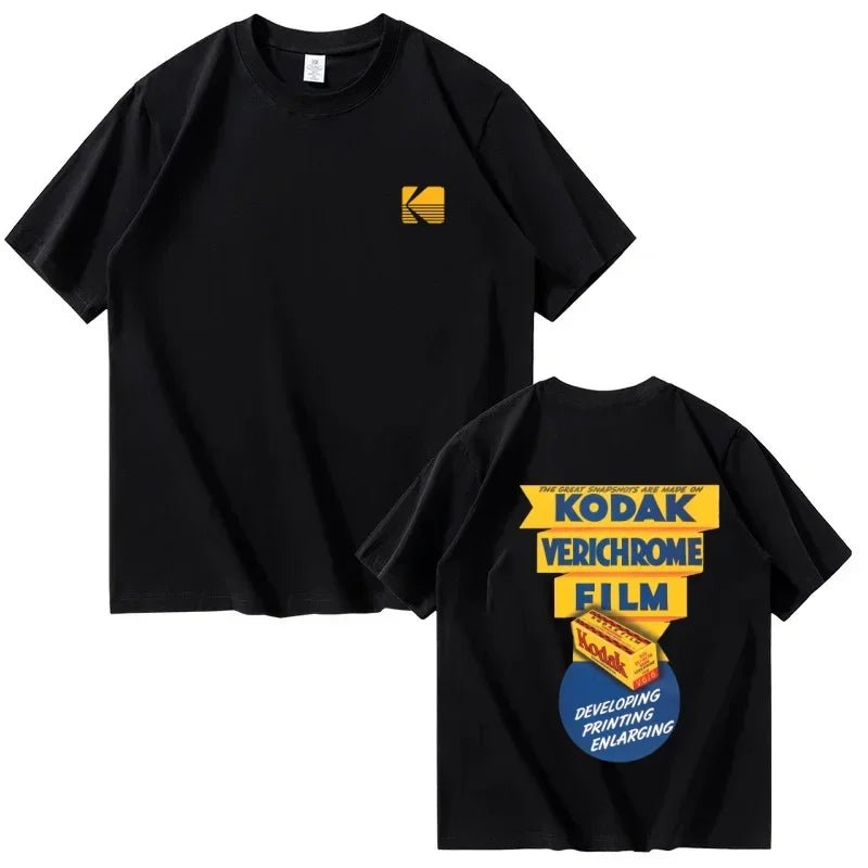 Nouveau T-shirt d'été pour homme Kodak 2026 — 100 % coton pur, imprimé, respirant, décontracté, confortable et tendance - FATAONNouveau T-shirt d'été pour homme Kodak 2026 — 100 % coton pur, imprimé, respirant, décontracté, confortable et tendanceMode HommeFATAON