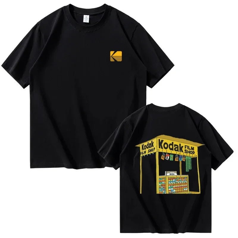 Nouveau T-shirt d'été pour homme Kodak 2026 — 100 % coton pur, imprimé, respirant, décontracté, confortable et tendance - FATAONNouveau T-shirt d'été pour homme Kodak 2026 — 100 % coton pur, imprimé, respirant, décontracté, confortable et tendanceMode HommeFATAON