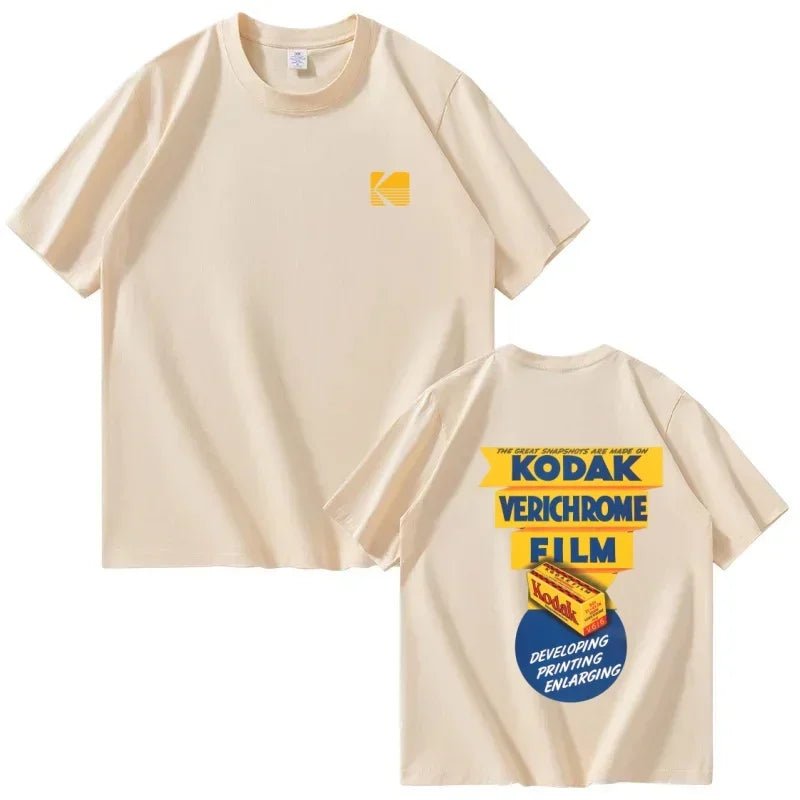 Nouveau T-shirt d'été pour homme Kodak 2026 — 100 % coton pur, imprimé, respirant, décontracté, confortable et tendance - FATAONNouveau T-shirt d'été pour homme Kodak 2026 — 100 % coton pur, imprimé, respirant, décontracté, confortable et tendanceMode HommeFATAON